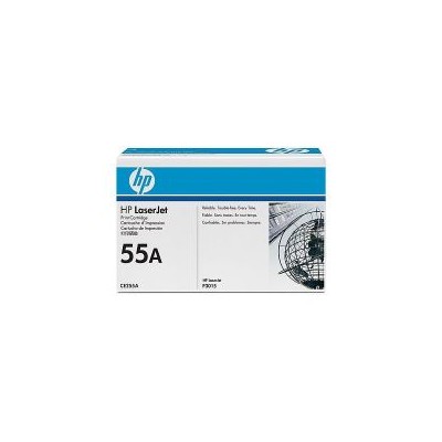 Toner HP LaserJet Pro 55A Negro 6000 páginas (CE255A)