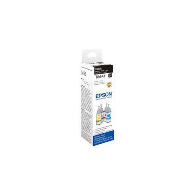 Botella Tinta Epson EcoTank 664 Negro 70ml (C13T664140)