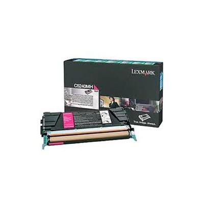 Toner Lexmark Laser Magenta 5000 páginas (C5240MH)