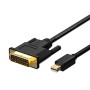 Cable AISENS Mini DP/M a DVI/M 2m Negro (A125-0363)