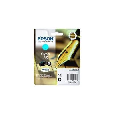 Tinta Epson 16 T1622 Cian 3.1ml 165 pág (C13T16224012)