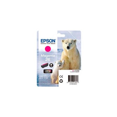 Tinta Epson Magenta T26 T2613 4.5ml (C13T26134012)