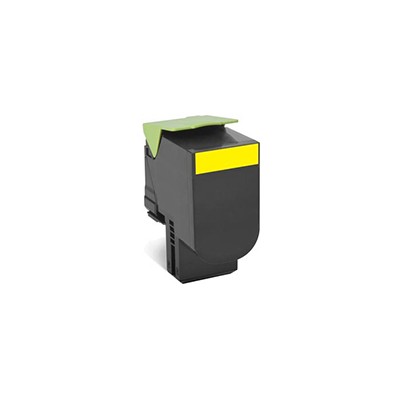 Toner Lexmark Laser 802HY Amarillo 3000 pág (80C2HY0)