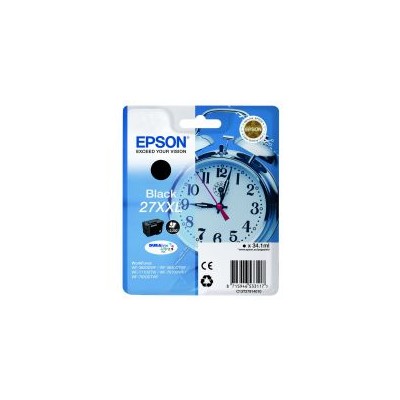 Tinta Epson 27XXL T2791 Negro 34.1ml (C13T27914012)