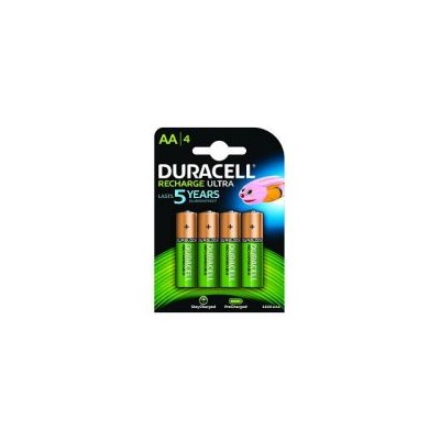 Pack 4 Pilas Duracell AA Recargables 1.2V (HR06-P)