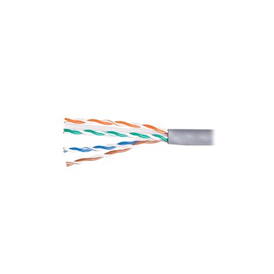 Cable EQUIP Cat.6 U/UTP AWG23 100m Gris (EQ404531)