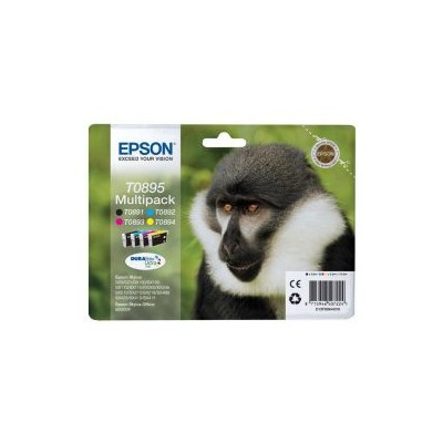 Tinta EPSON Negro/Tricolor S20 Mandril T0895