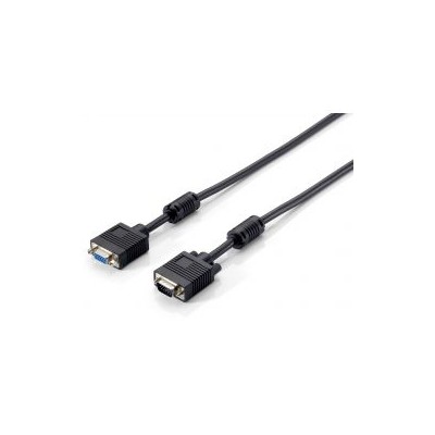 Cable EQUIP VGA/M a VGA/H 5m Negro (EQ118802)