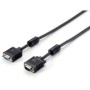 Cable EQUIP VGA/M a VGA/H 5m Negro (EQ118802)