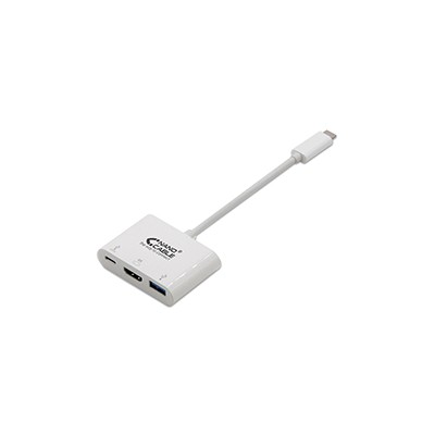 Nanocable USB-C/M a HDMI/USB-A/C/H 15cm (10.16.4302)