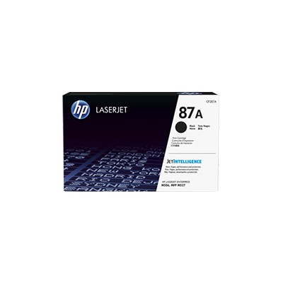 Toner HP LaserJet 87A Negro 8550 páginas (CF287A)