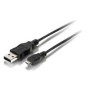 Cable EQUIP USB-A/M a mUSB-B/M 1.8m Negro (EQ128523)