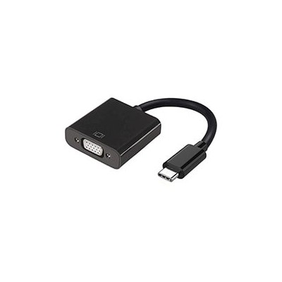 Cable AISENS USB-C/M a VGA/H 15cm Negro (A109-0347)