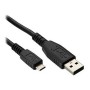 Nanocable USB-A/M a USB-C/M 2m Negro (10.01.2102)