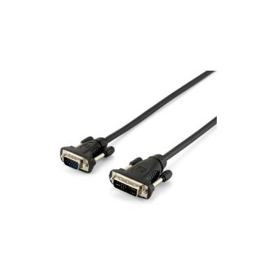 Cable EQUIP DVI-A/M a VGA/M 1.8m Negro (EQ118943)