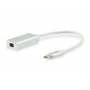 Cable EQUIP USB-C/M a Mini DP/H 0.15m Blanco (EQ133457)