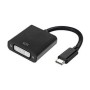 Cable AISENS USB-C/M a DVI-I/H 15cm Negro (A109-0346)