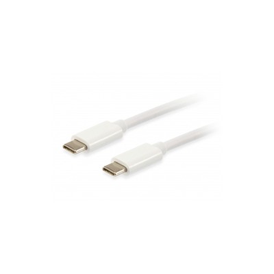 Cable EQUIP USB-C/M a USB-C/M 2m Blanco (EQ128352)