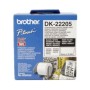 Cinta de Papel Continua BROTHER 62mm 30.48m (DK-22205)