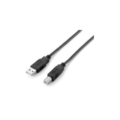 Cable EQUIP USB-A/M a USB-B/M 3m Negro (EQ128861)