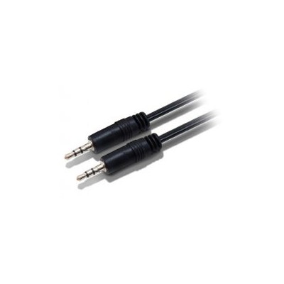 Cable EQUIP 3.5mm/M a 3.5mm/M 2.5m Negro (EQ14708107)