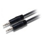 Cable EQUIP 3.5mm/M a 3.5mm/M 2.5m Negro (EQ14708107)