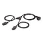 Cable EQUIP Schuko/M a 2xC13/H 1,8m Negro (EQ112220)