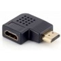 Adaptador EQUIP HDMI/M a HDMI/H 90º Negro (EQ118910)