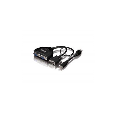 Splitter EQUIP 1xVGA In 2xVGA Out Negro (EQ332521)