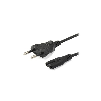 Cable Alimentación EQUIP C7/H a CEE7/M 1.8m (EQ112160)