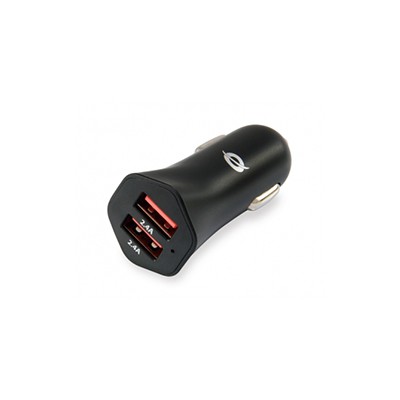 Cargador Coche CONCEPTRONIC 2Usb-A 24W (CARDEN04B)