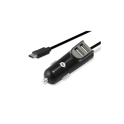 Cargador Coche CONCEPTRONIC cable Usb-C/A (CARDEN05B)