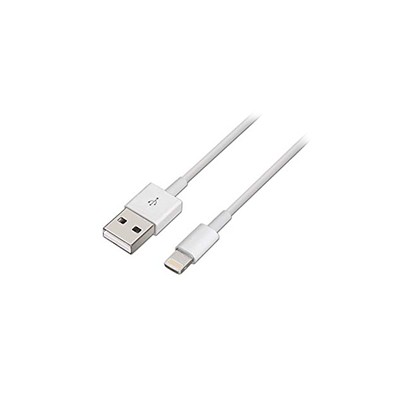 Cable AISENS Lightning/M a USB-A/M 2m Blanco(A102-0036)