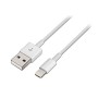 Cable AISENS Lightning/M a USB-A/M 2m Blanco(A102-0036)