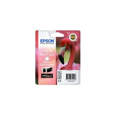 Tinta Epson T0870 Optimizador Brillo x2 (C13T08704010)