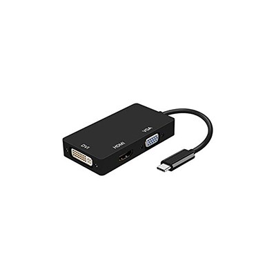 Cable AISENS USB-C/M a DVI/HDMI/VGA/H 15cm (A109-0343)