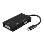 Cable AISENS USB-C/M a DVI/HDMI/VGA/H 15cm (A109-0343)