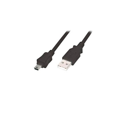 Cable EQUIP USB-A/M a MiniUSB-B/M 1.8m Negro (EQ128521)