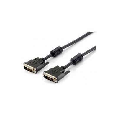 Cable EQUIP DVI-D/M a DVI-D/M 5m Negro (EQ118935)