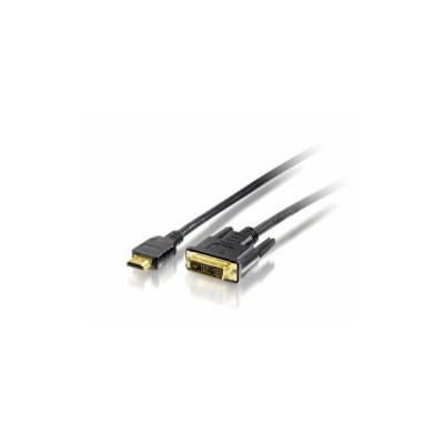 Cable EQUIP HDMI/M a DVI-D/M 3m Negro (EQ119323)