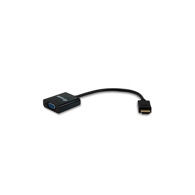 Cable EQUIP HDMI/M a VGA/H + 3.5mm 25cm (EQ11903607(