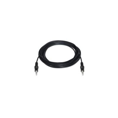 Nanocable Audio 3.5mm/M a 3.5mm/M 5m Negro (10.24.0105)