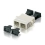 Adaptador Fibra Óptica EQUIP Dúplex Beige (EQ156140)