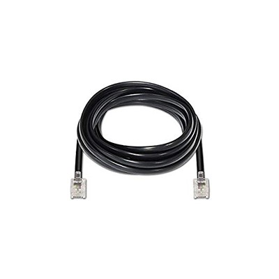 Nanocable RJ11 a RJ11 3m Negro (10.32.0103-BK-OEM)