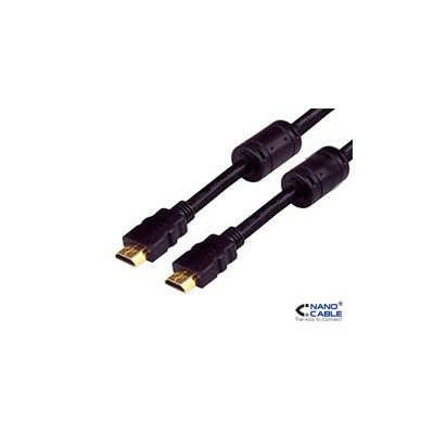 Nanocable HDMI A/M a HDMI A/M 10m Negro (10.15.1810)