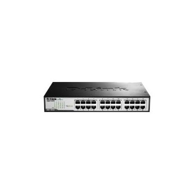 Switch D-Link 24xRJ45 GbE Rack 1U Negro (DGS-1024D)