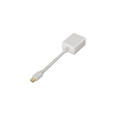 Cable AISENS Mini DP/M a VGA/H 15cm Blanco (A125-0136)