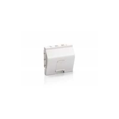 Roseta EQUIP para 1 Conector Blanco (EQ761311)