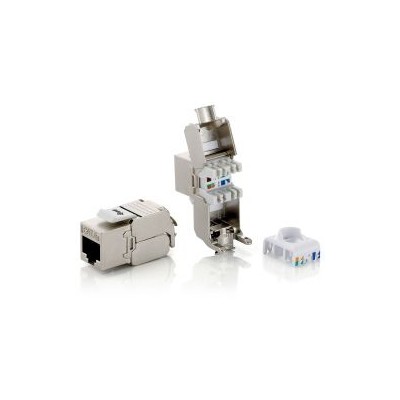 Conector EQUIP RJ45/H Cat.6a Kit 8 Metálico (EQ767221)