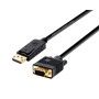 Cable AISENS DP/M a VGA/M 2m Negro (A125-0365)